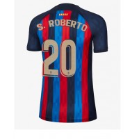 Barcelona Sergi Roberto #20 Hjemmebanetrøje Dame 2022-23 Kortærmet